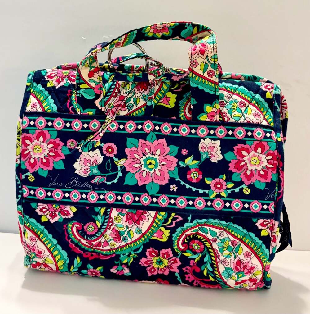 Vera Bradley Petal Paisley Travel Organizer